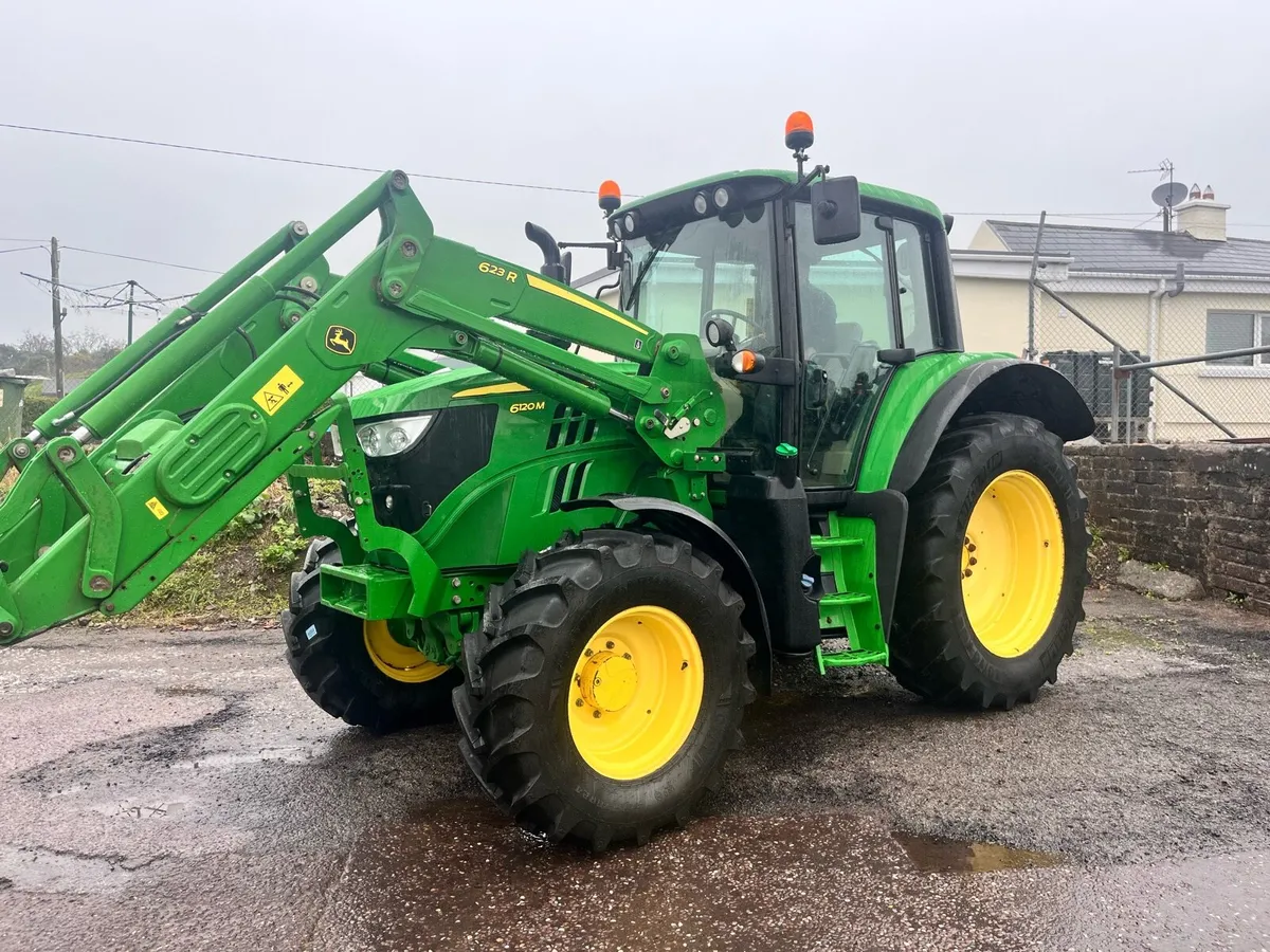 John Deere 6120M and loader - Image 1