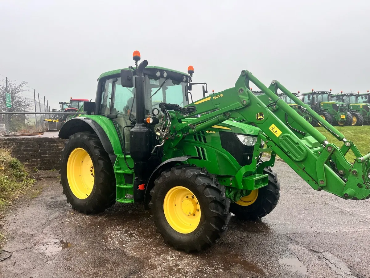 John Deere 6120M and loader - Image 2