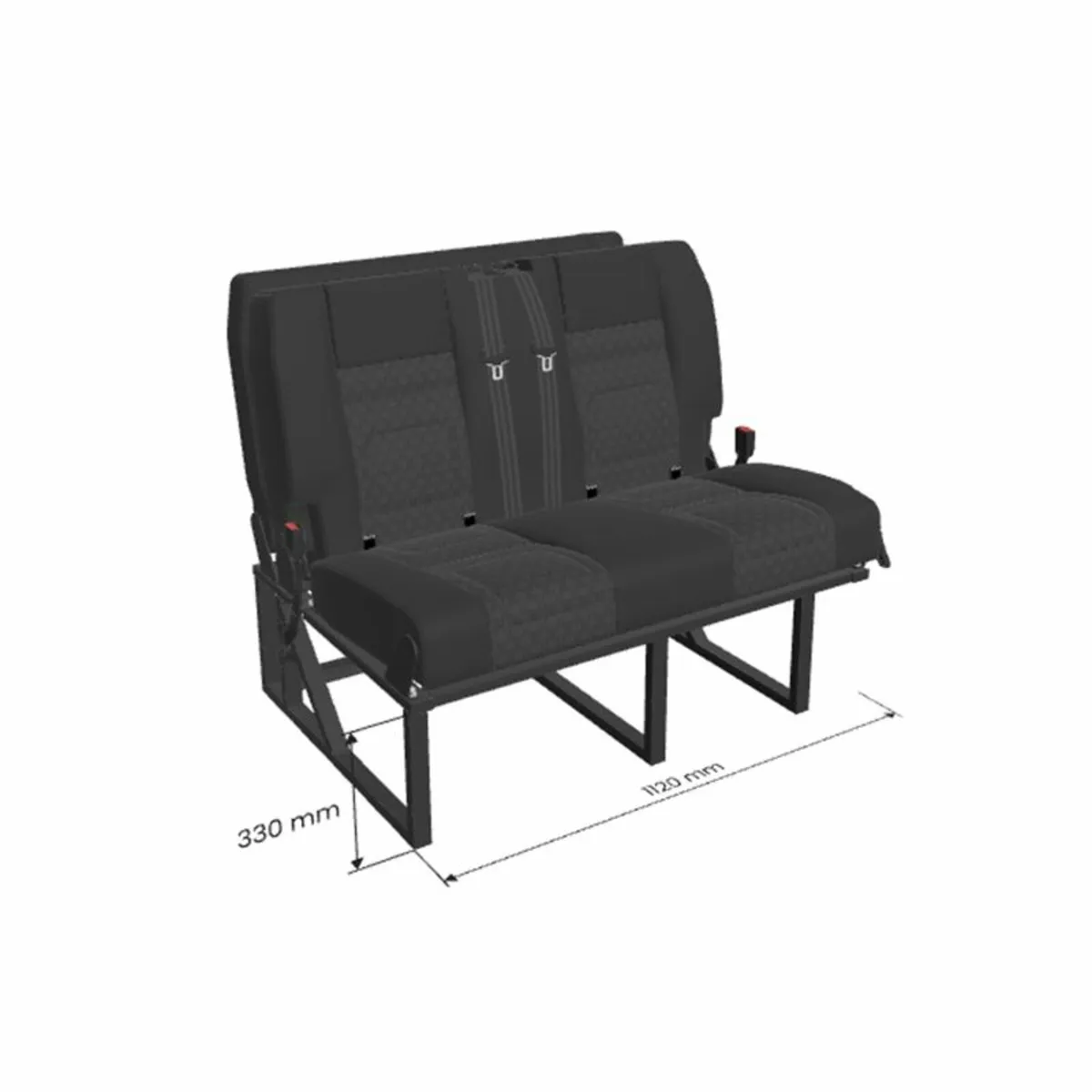 RIB Altair Bed 112cm Fixed Frame with Isofix - Image 1