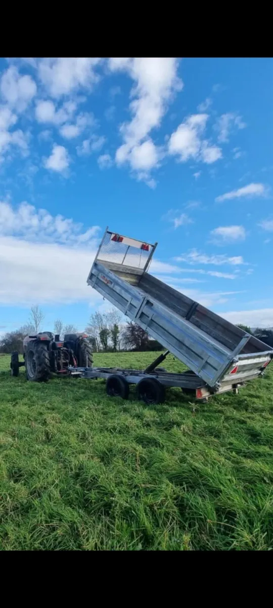 10x5 indespension tipper trailer. - Image 1