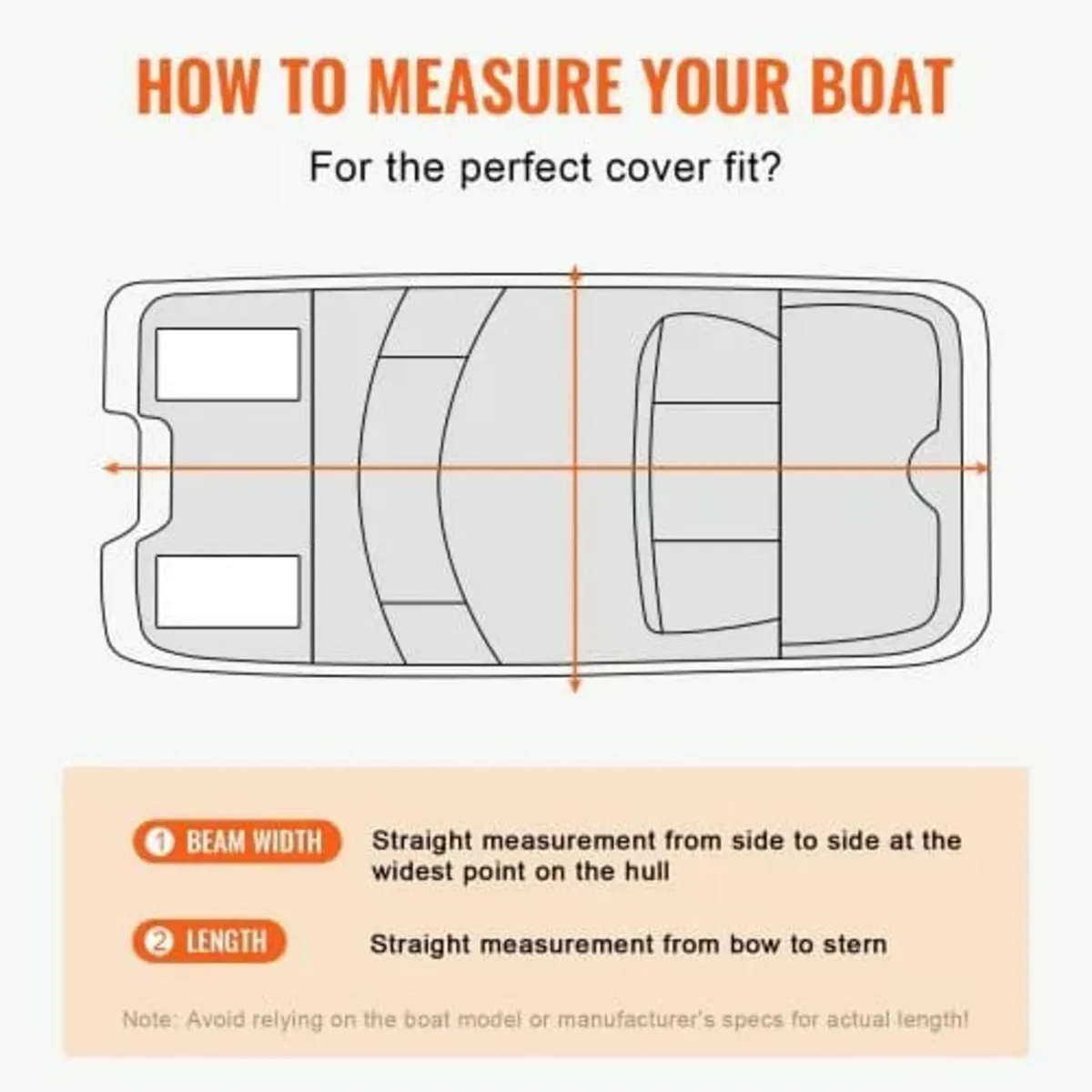 Pontoon Boat Cover, 19'-20' Waterproof Trailerable - Image 4