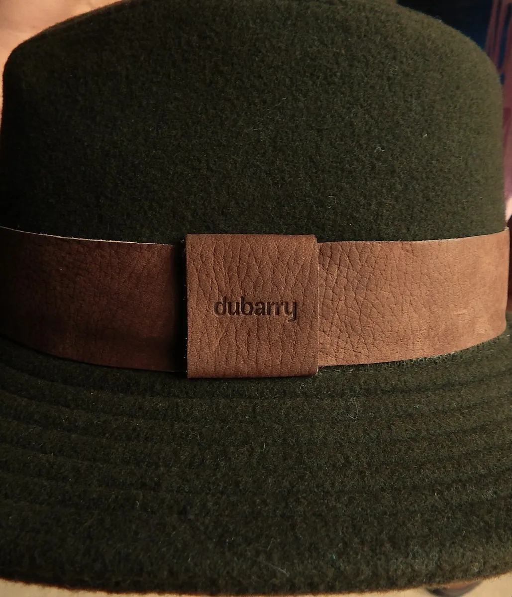 Dubarry Rathowen Olive Felt Hat, Size 6 ¾ (55) - Image 4