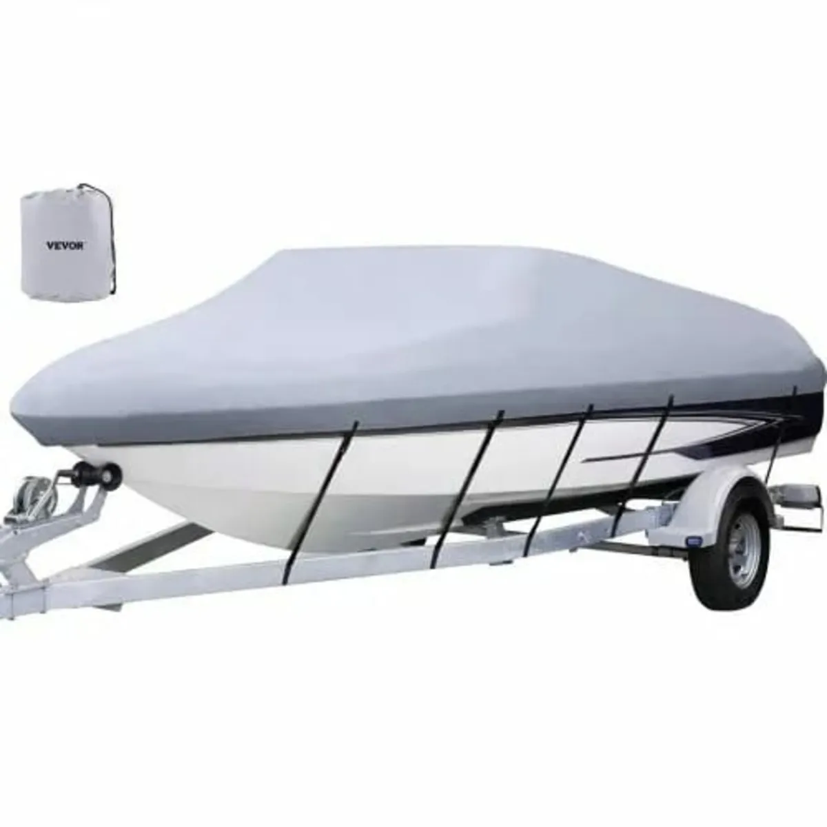 Waterproof Boat Cover, 518.2 cm-579.1 cm Trailerab - Image 1