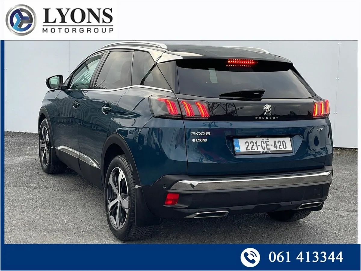 Peugeot 3008 1.5 BlueHDi 130bhp GT Black Pack, €10 - Image 3