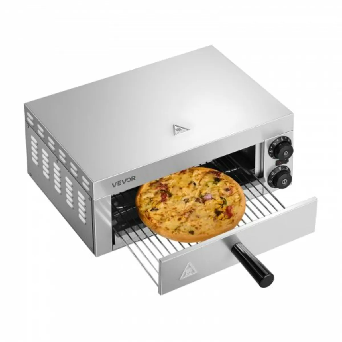 Electric Pizza Oven for Countertops, 12-inch, 1500 - Image 1