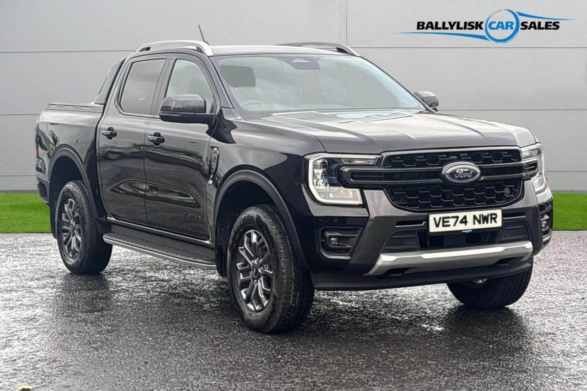 Ford Ranger 3.0 TD V6 Wildtrak Auto 4WD in Black - Image 1