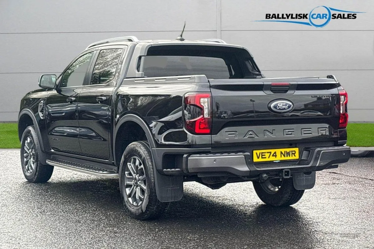 Ford Ranger 3.0 TD V6 Wildtrak Auto 4WD in Black - Image 2