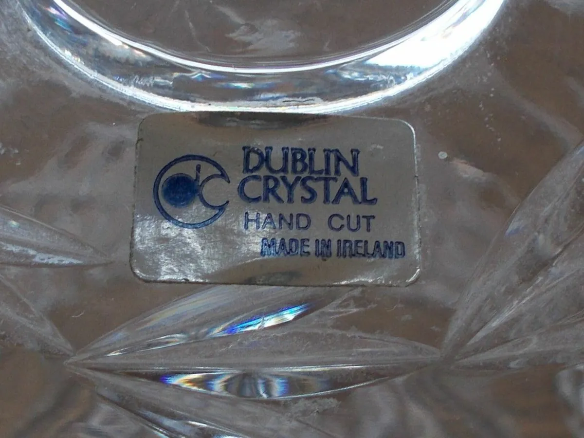 Dublin Crystal Bowl and Lid - Image 2