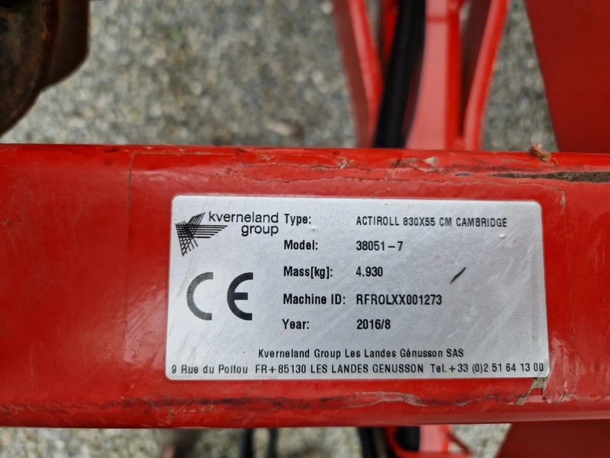 KVERNELAND ACTIROLL 830 - Image 4