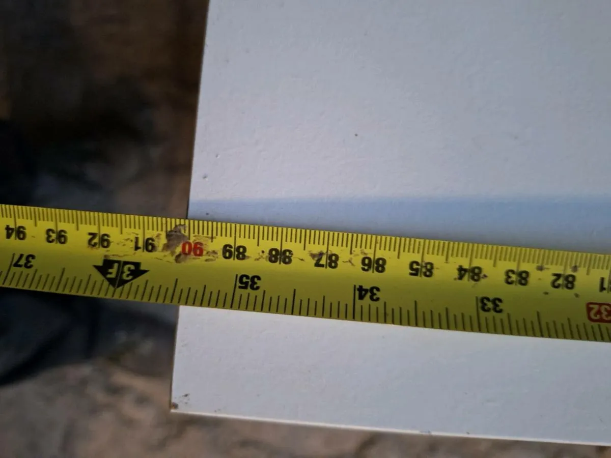 White chest of drawers (DELIVERY) - Image 3