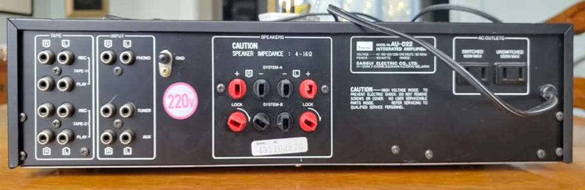 Sansui amplifier - Image 2