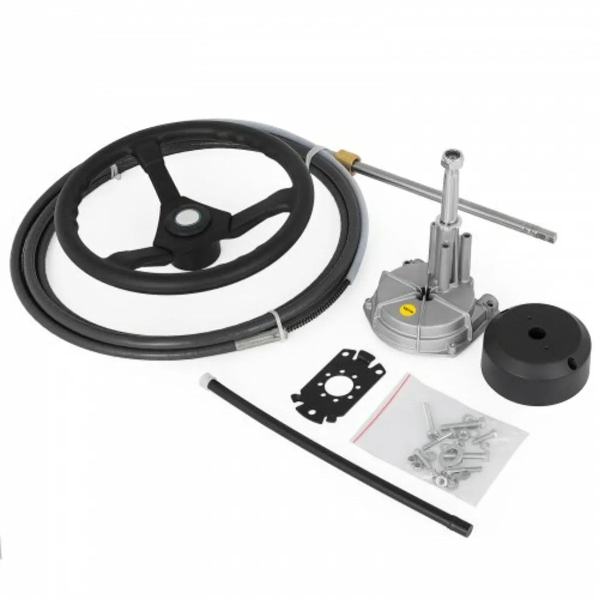 Outboard Steering System Kit, 14' Boat Steering Ca - Image 1