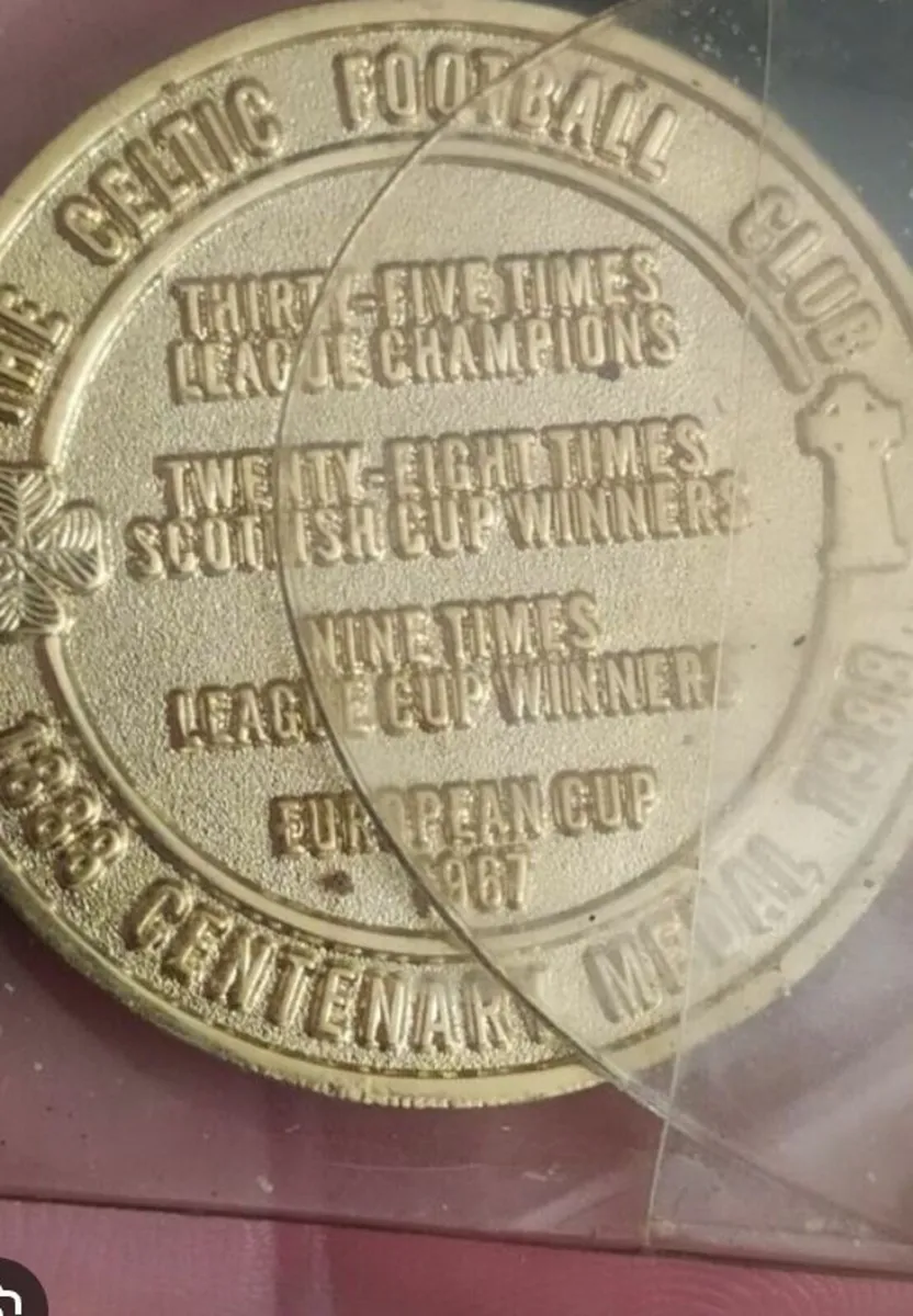Celtic centennial coin 1988 - Image 1