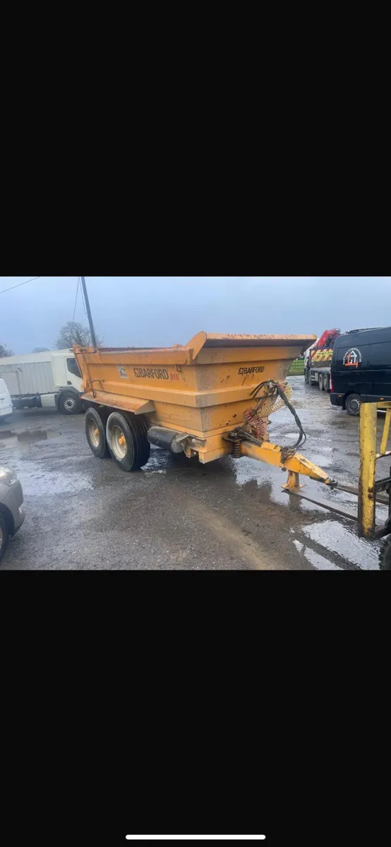 2018 Barford dump trailer - Image 1