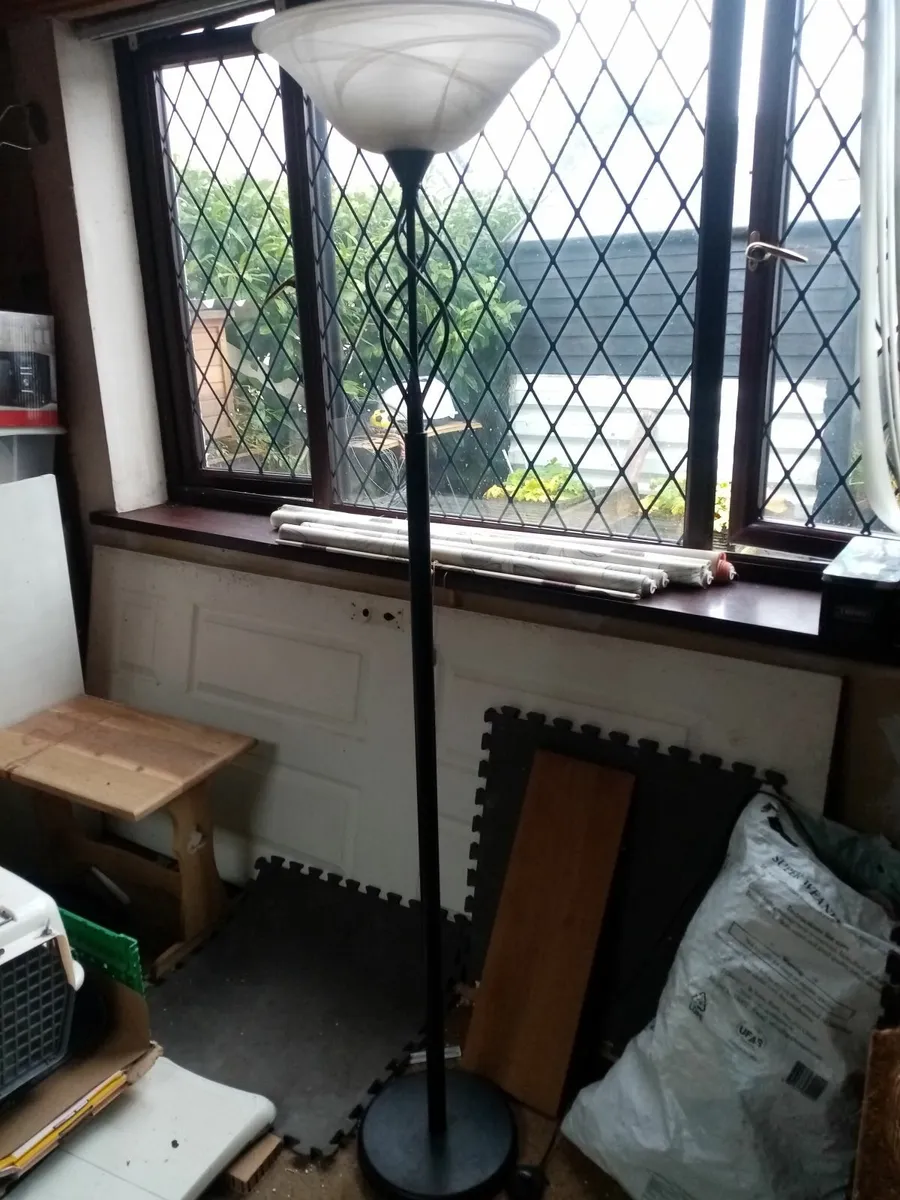 Coffee table & Tall lamp - Image 4