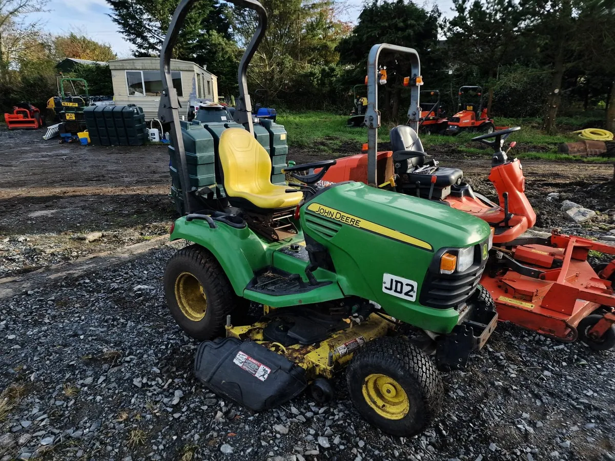 John Deere diesel ride on mower lawnmower - Image 2
