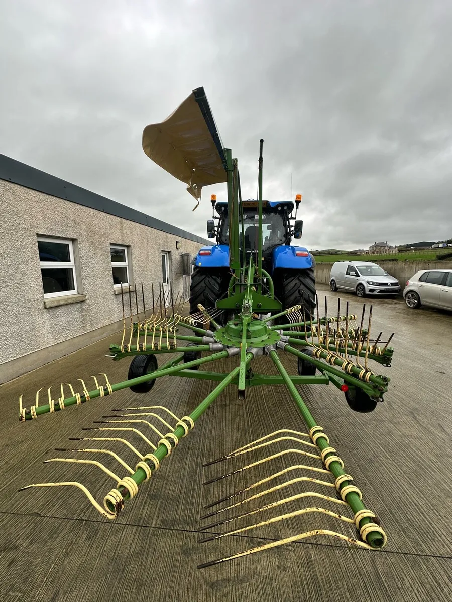 Silage rake 12 ft - Image 3