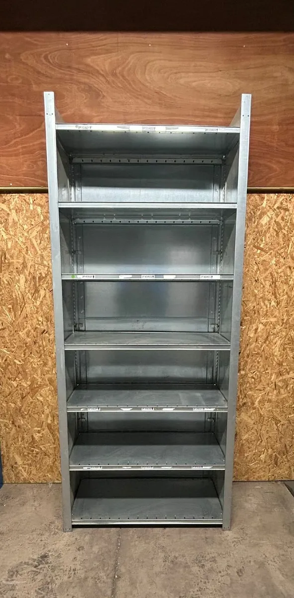 7 teir galvanised shelving - Image 3