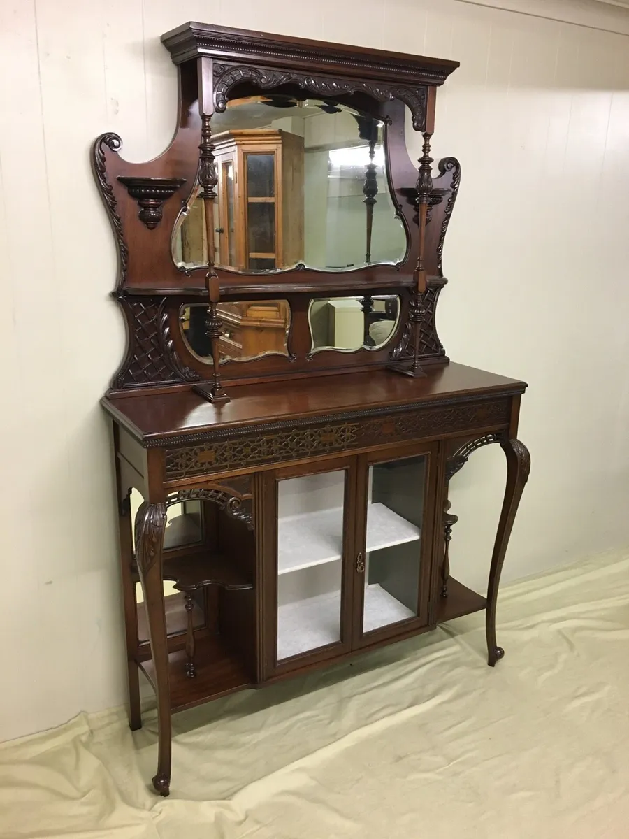 Victorian Display Cabinet - Image 3