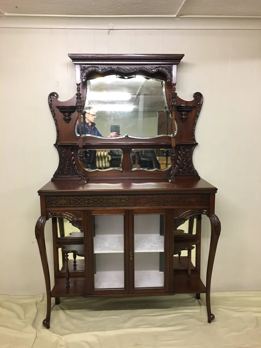 Victorian Display Cabinet - Image 4