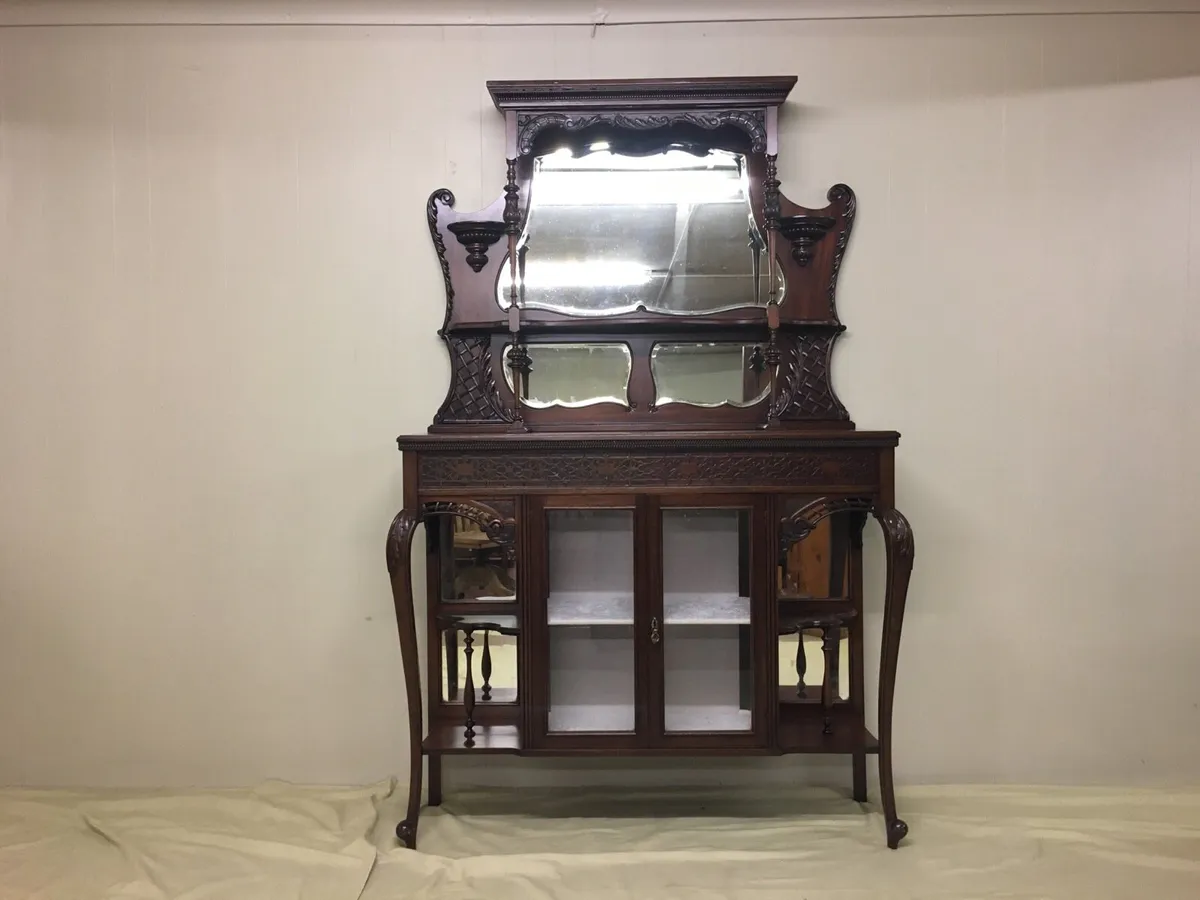 Victorian Display Cabinet - Image 1
