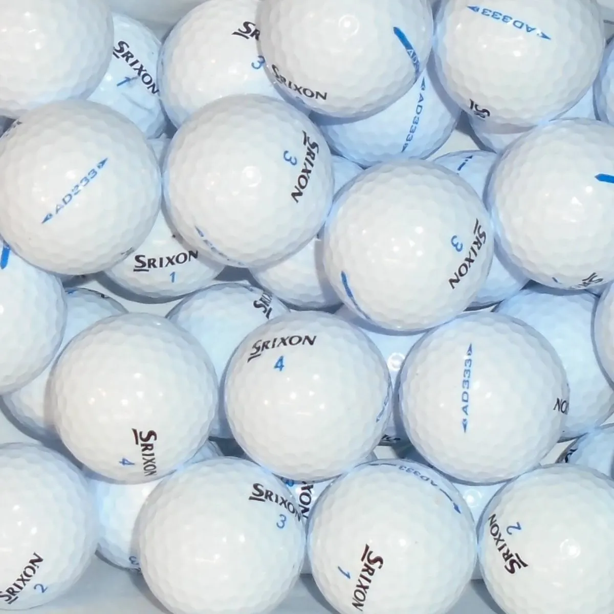 Srixon AD333 Lake Golf Balls - 45 Balls