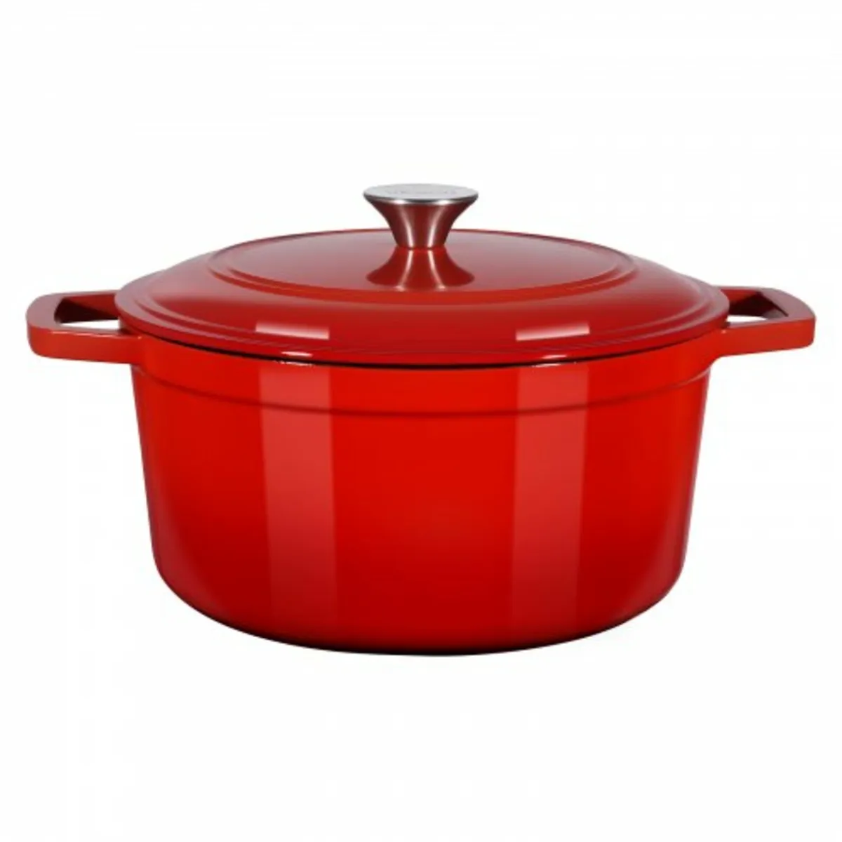 Enameled Cast Iron Dutch Oven, 5.7L Pot with Lid a - Image 1