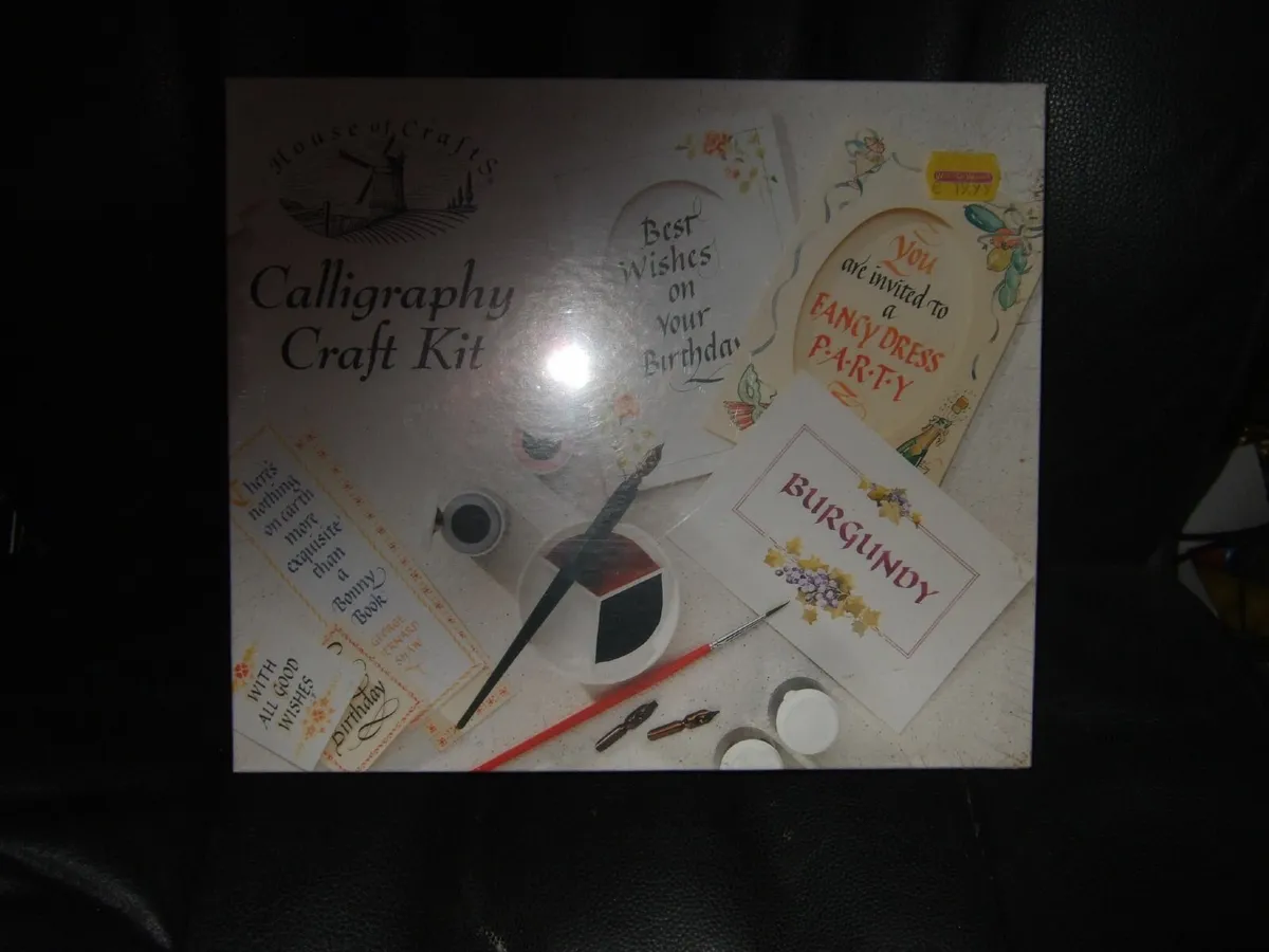 BNWT Calligraphy Craft Kit. - Image 2