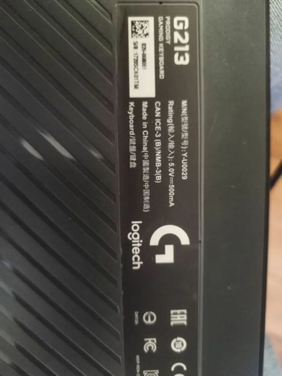 Logitech G Gaming Keyboard & Razer Abyssus mouse - Image 4