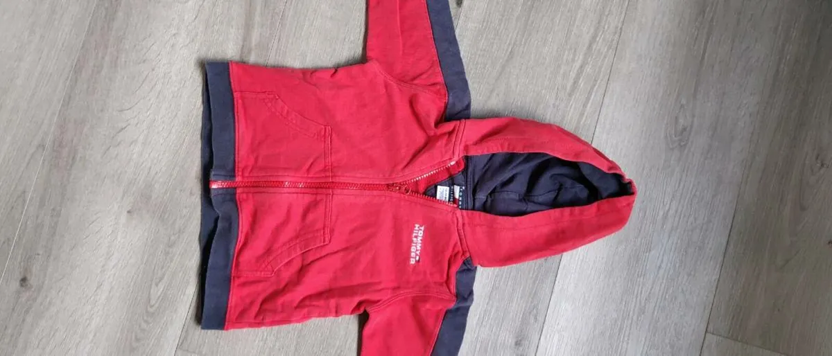 Tommy Hilfiger hoodie 12/18 months - Image 3
