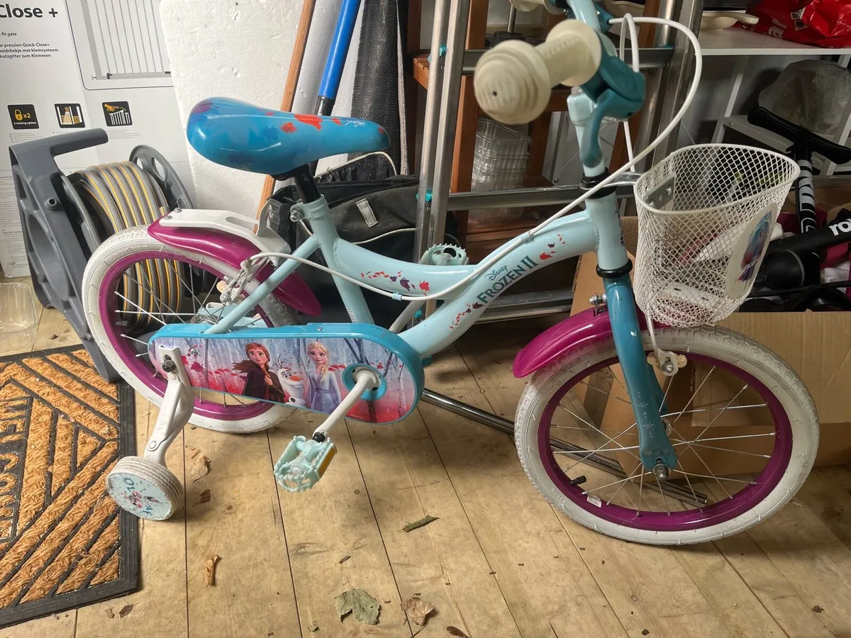 Frozen Elsa children’s kids Bike - Image 1