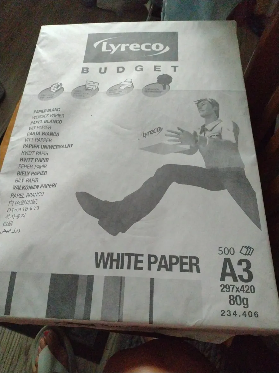 New unopened 500sheet A3 photocopy paper - Image 1