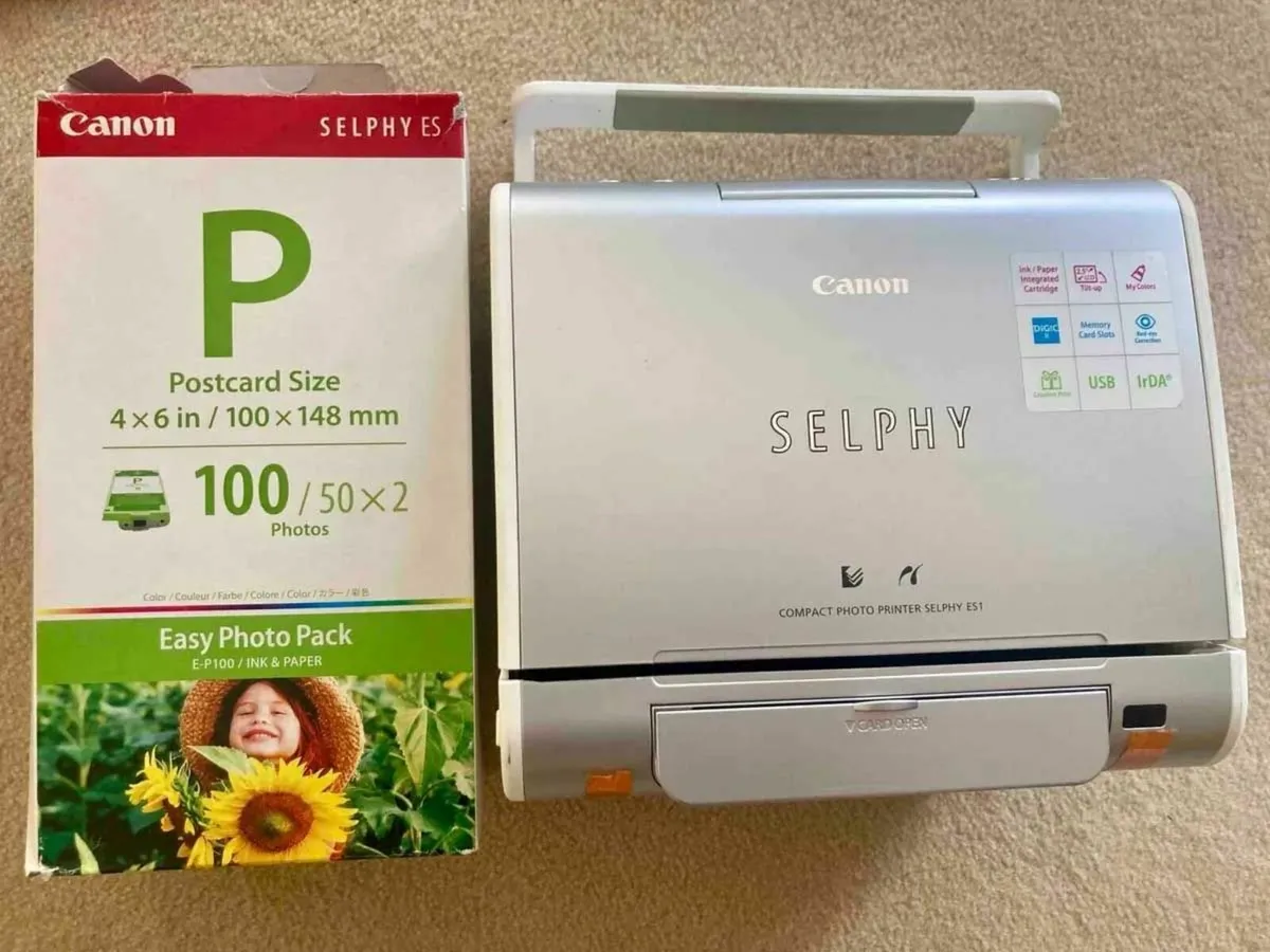 Canon Selphy at-home photo printer - Image 1