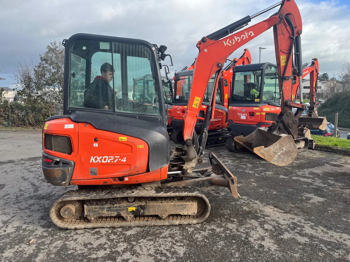 Kubota KX027-4 - Image 1