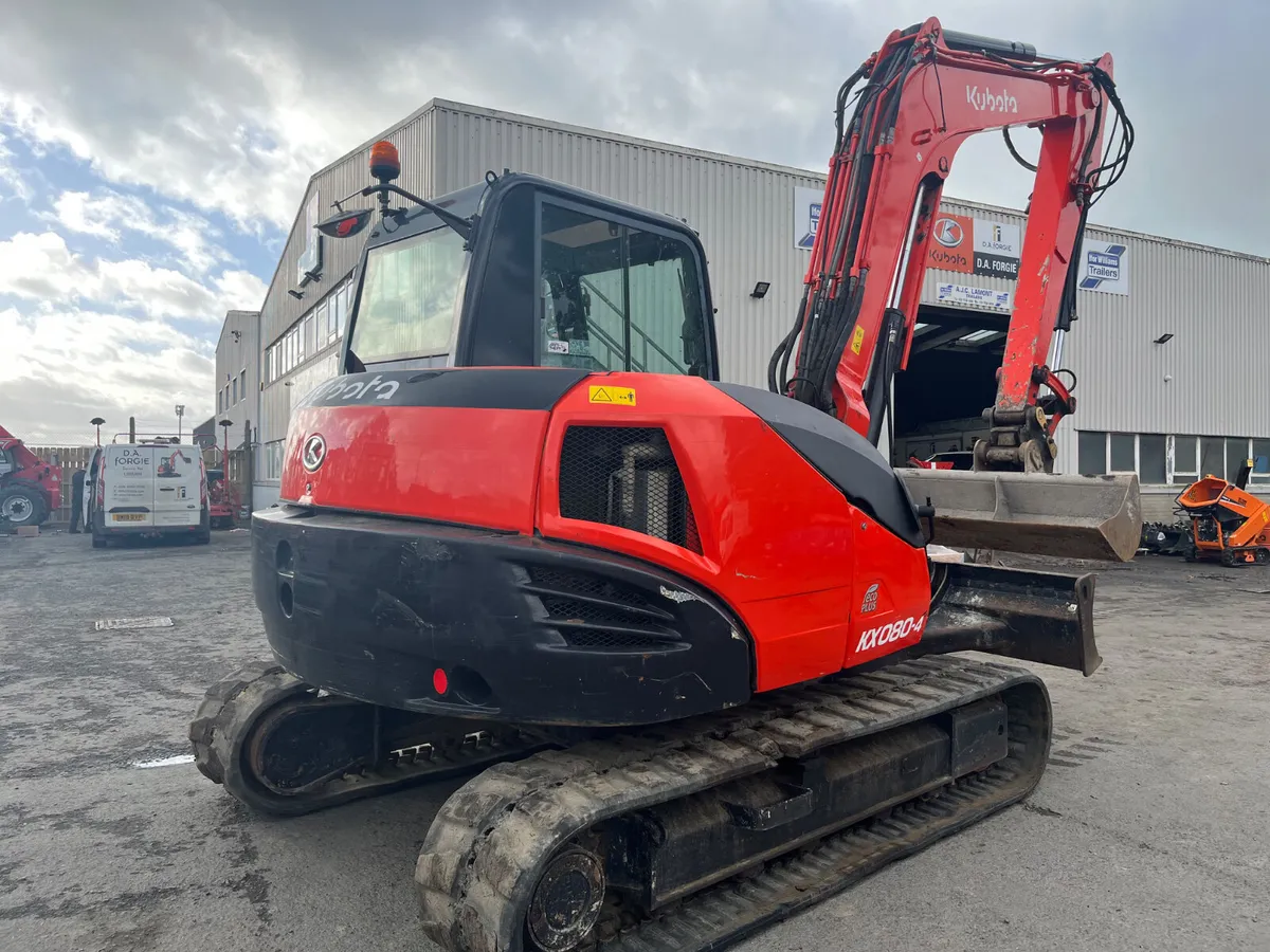 Kubota KX080-4 - Image 4