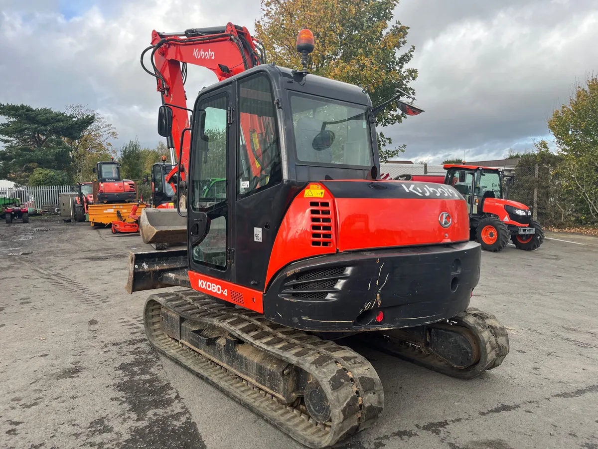 Kubota KX080-4 - Image 2