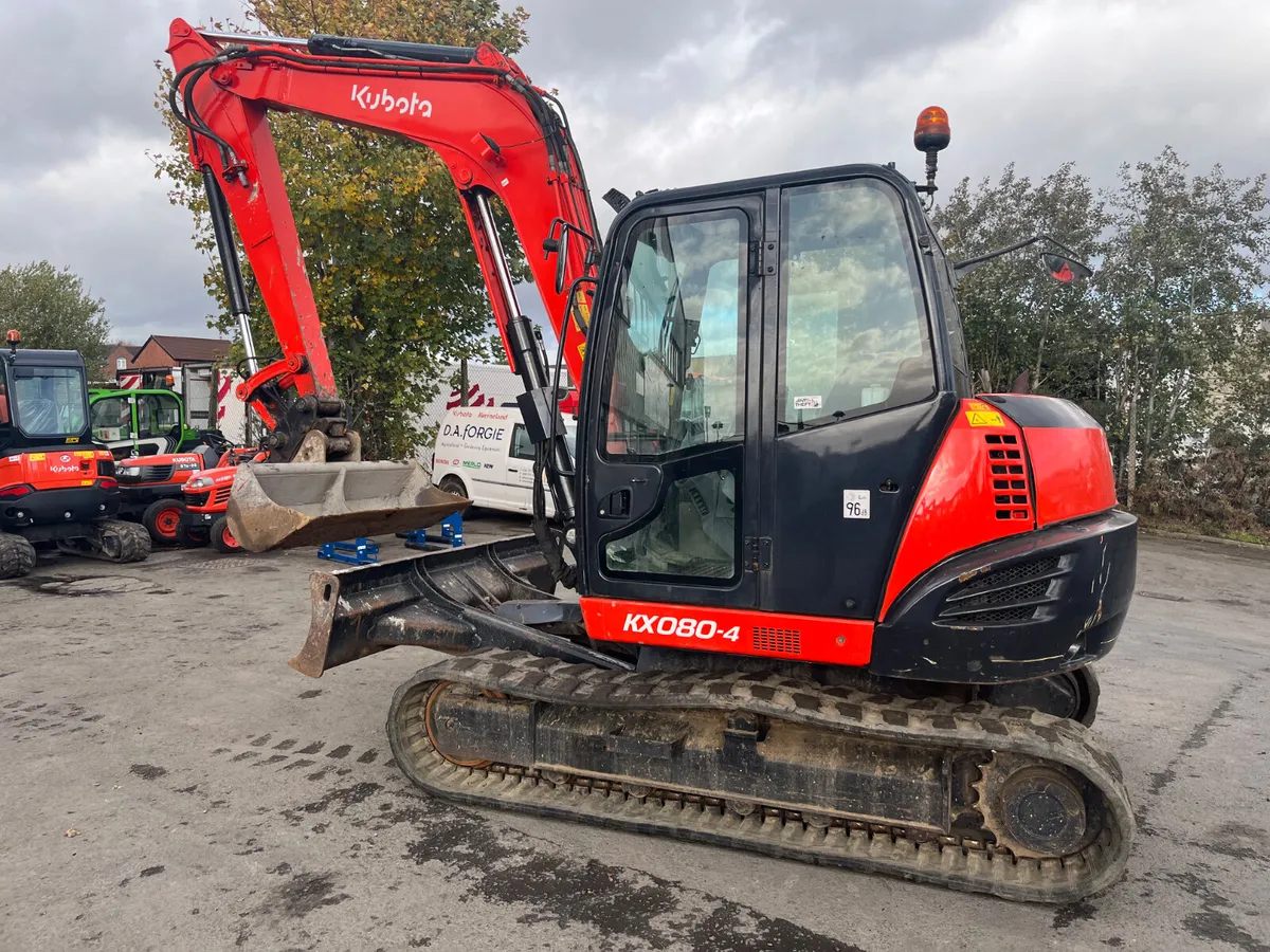 Kubota KX080-4 - Image 1
