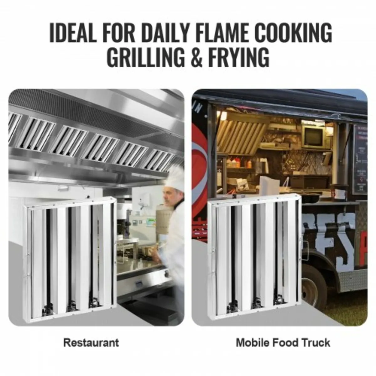 Commercial Hood Filter, 15.5W x 19.5H Inch Range H - Image 4