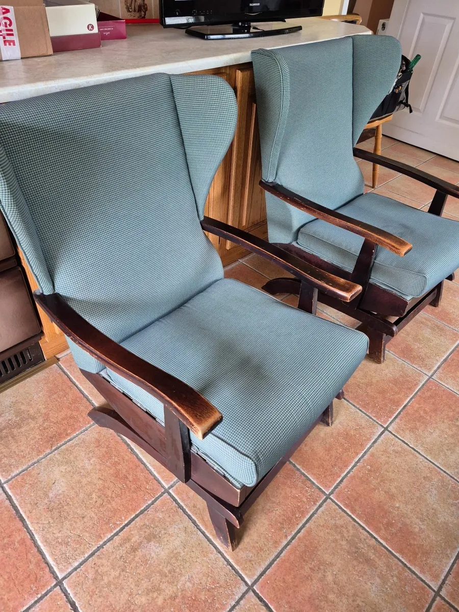 Traditional Rocking Chairs (x2) - Image 1