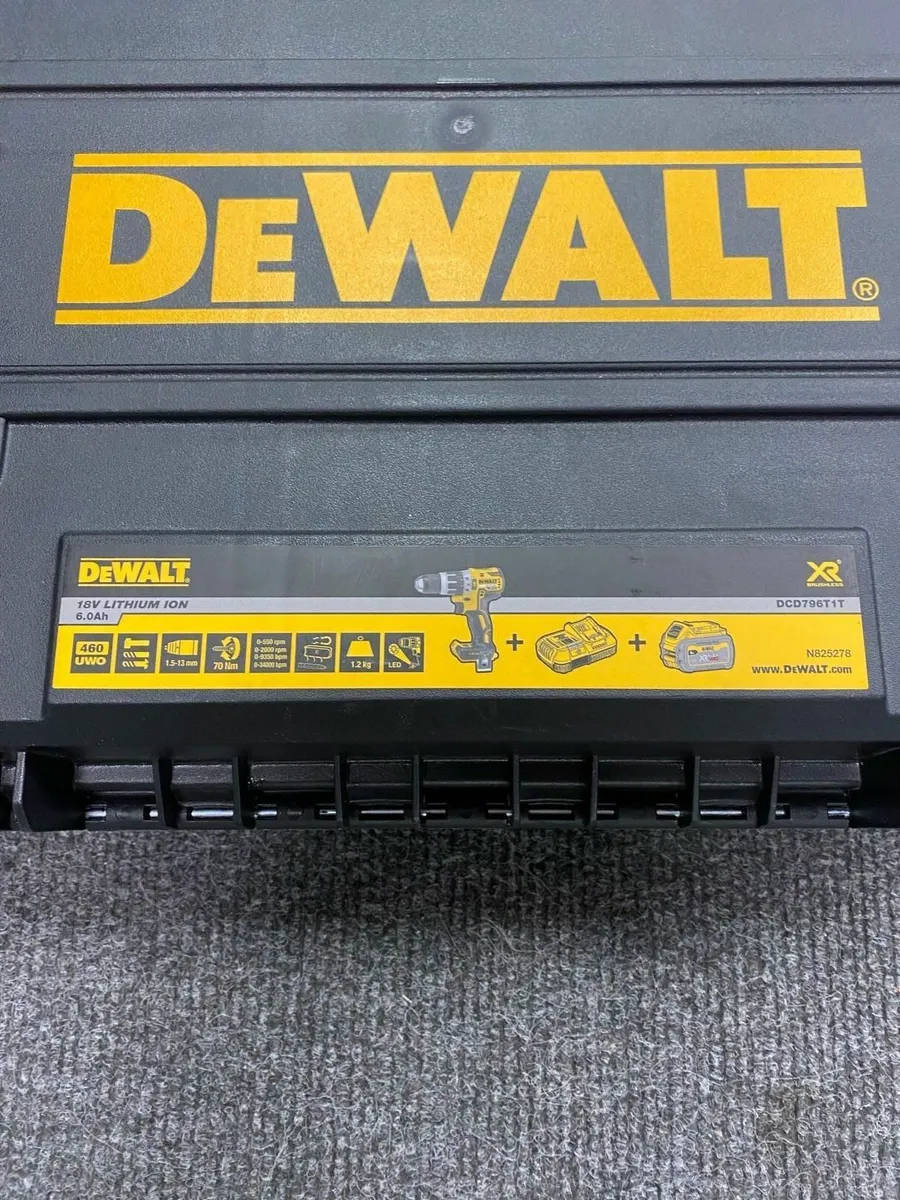 Dewalt DCD796T1T Drill Set New/Unused - Image 3