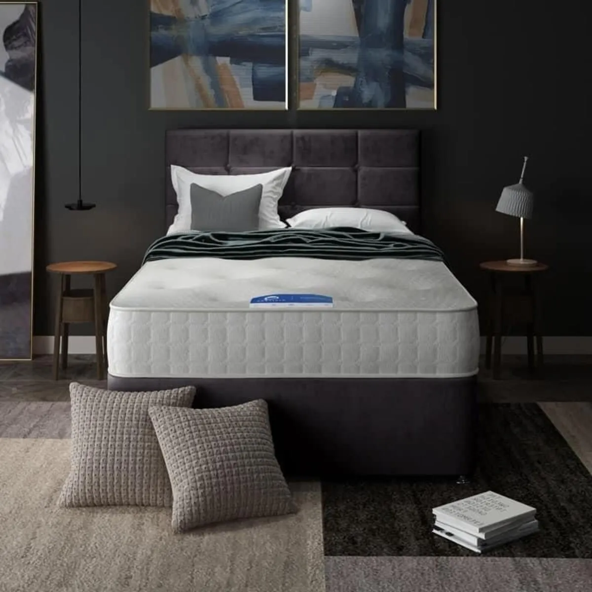 Divan beds and mattress - Image 3