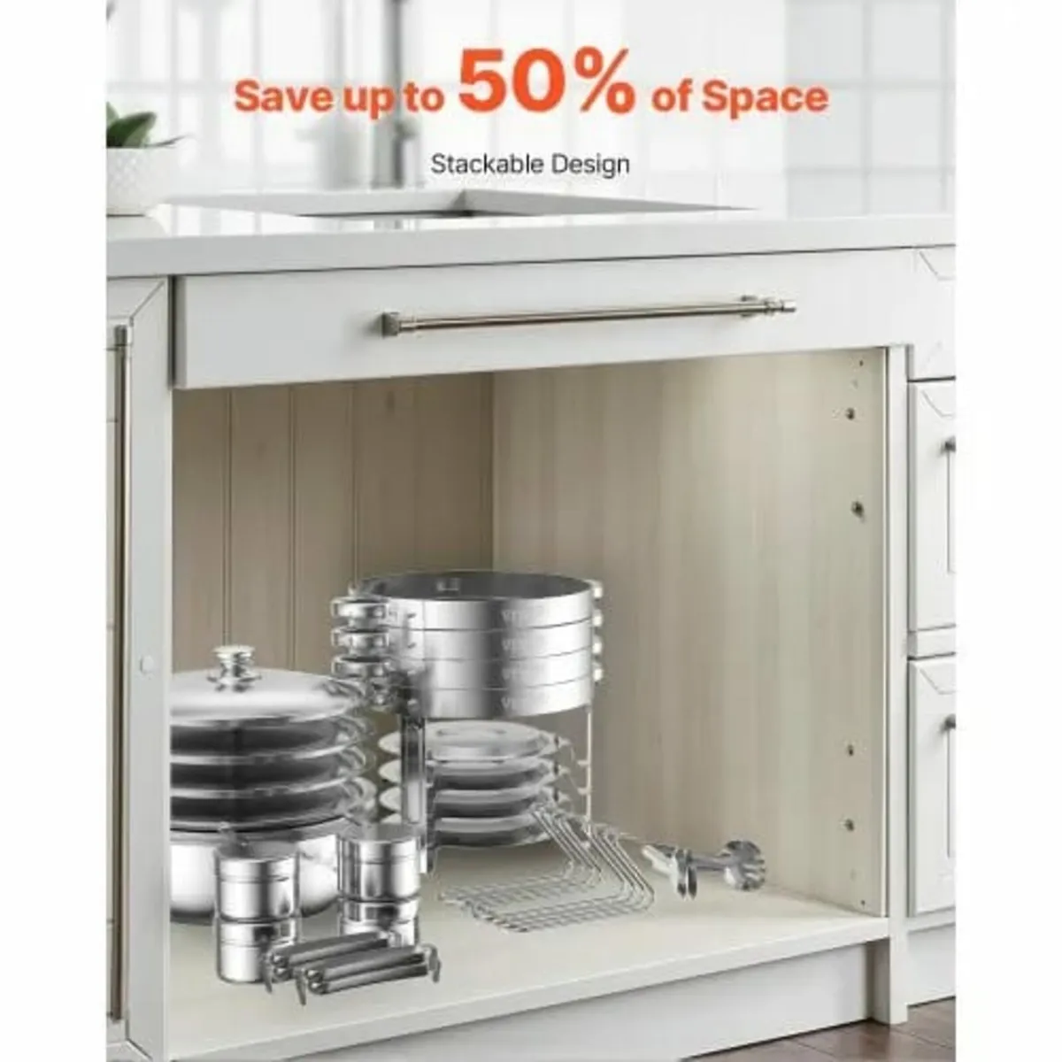 Chafing Dish Buffet Set, 5 Qt 2 Pack, Stainless St - Image 3