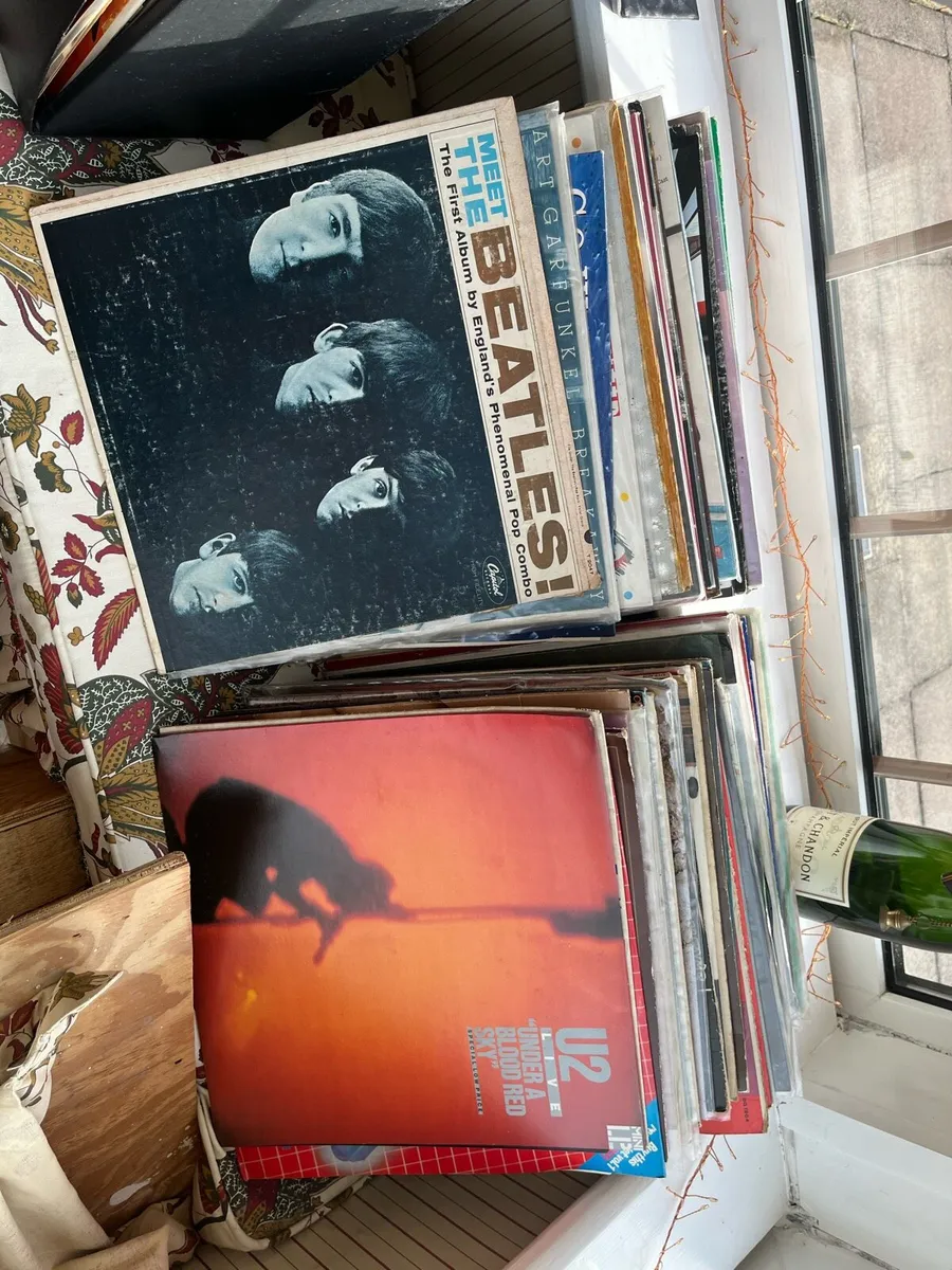 Vinyl discs  and Gramophone/vinyl disc/CD player - Image 2