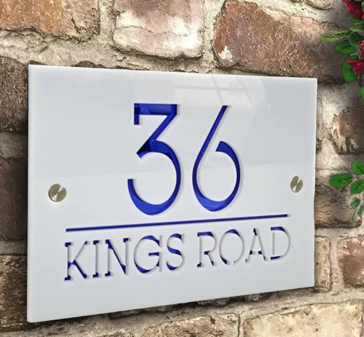 Personalised Acrylic Door Sign House - Image 3