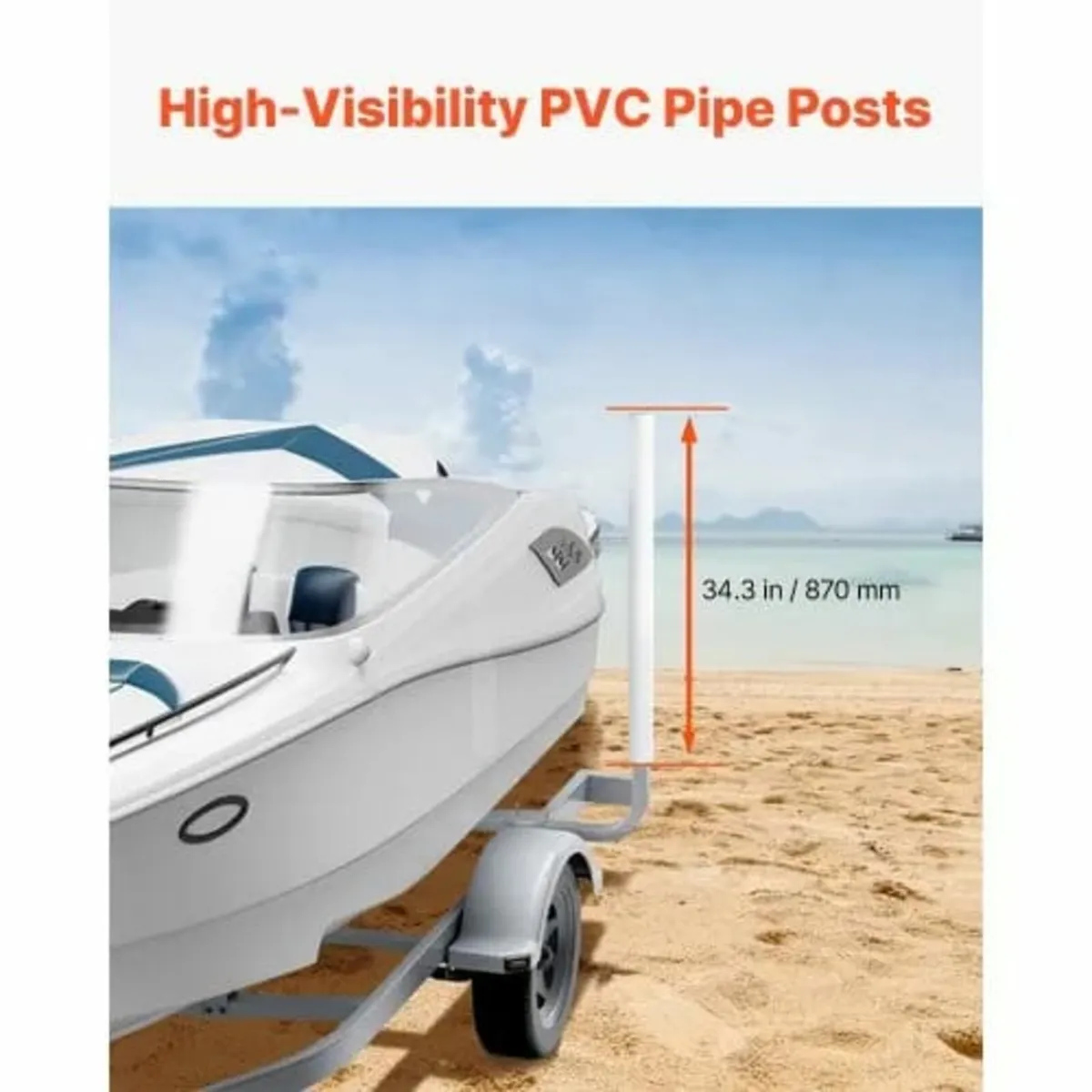 Boat Trailer Guide, 1016mm Adjustable Design Trail - Image 4