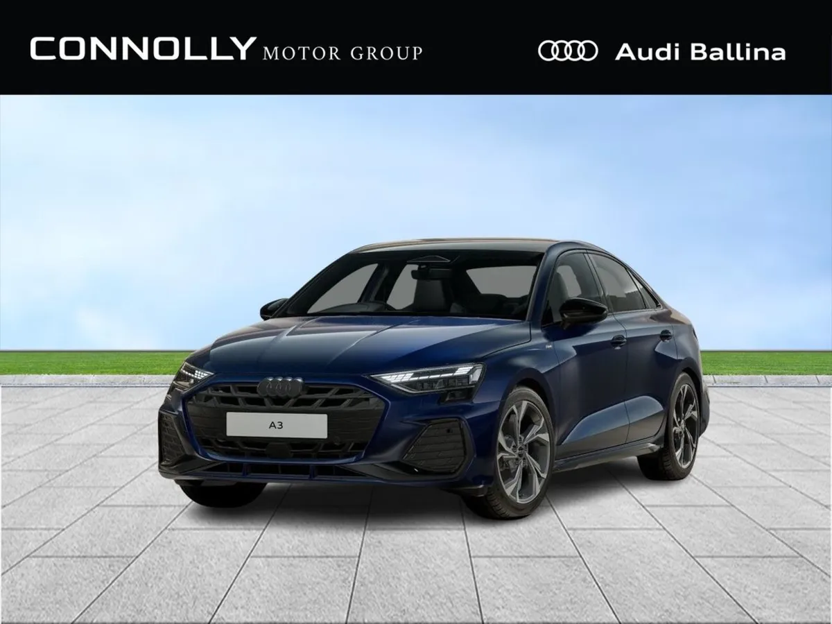 Audi A3 S-line Black Edition black Pack comfort P - Image 1
