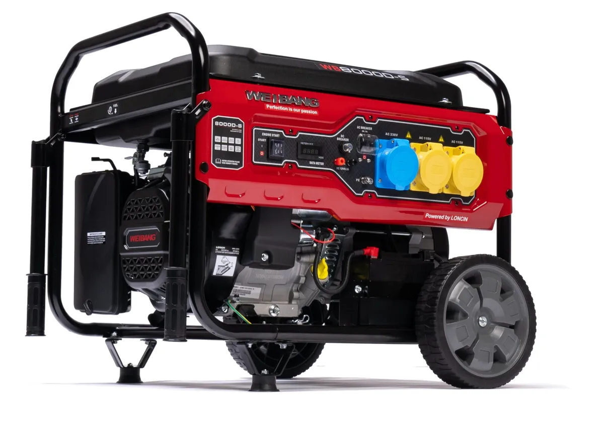 WEIBANG 8KVA GENERATOR  3.5KVA - Image 1