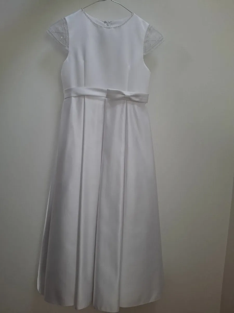 Communion dress,  Veil and bag - Image 4