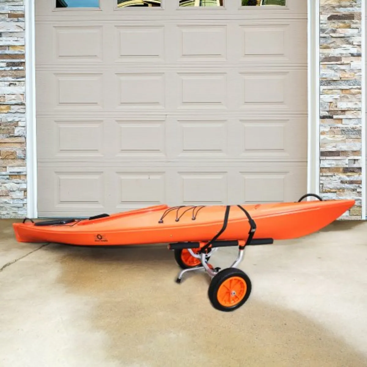 Heavy Duty Kayak Cart, 204.1 kg Load Capacity, Det - Image 3