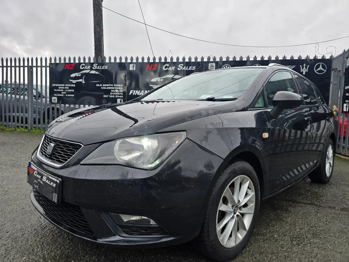 141 SEAT Ibiza 1.2tdi, LOW MILES, NEW NCT - Image 2